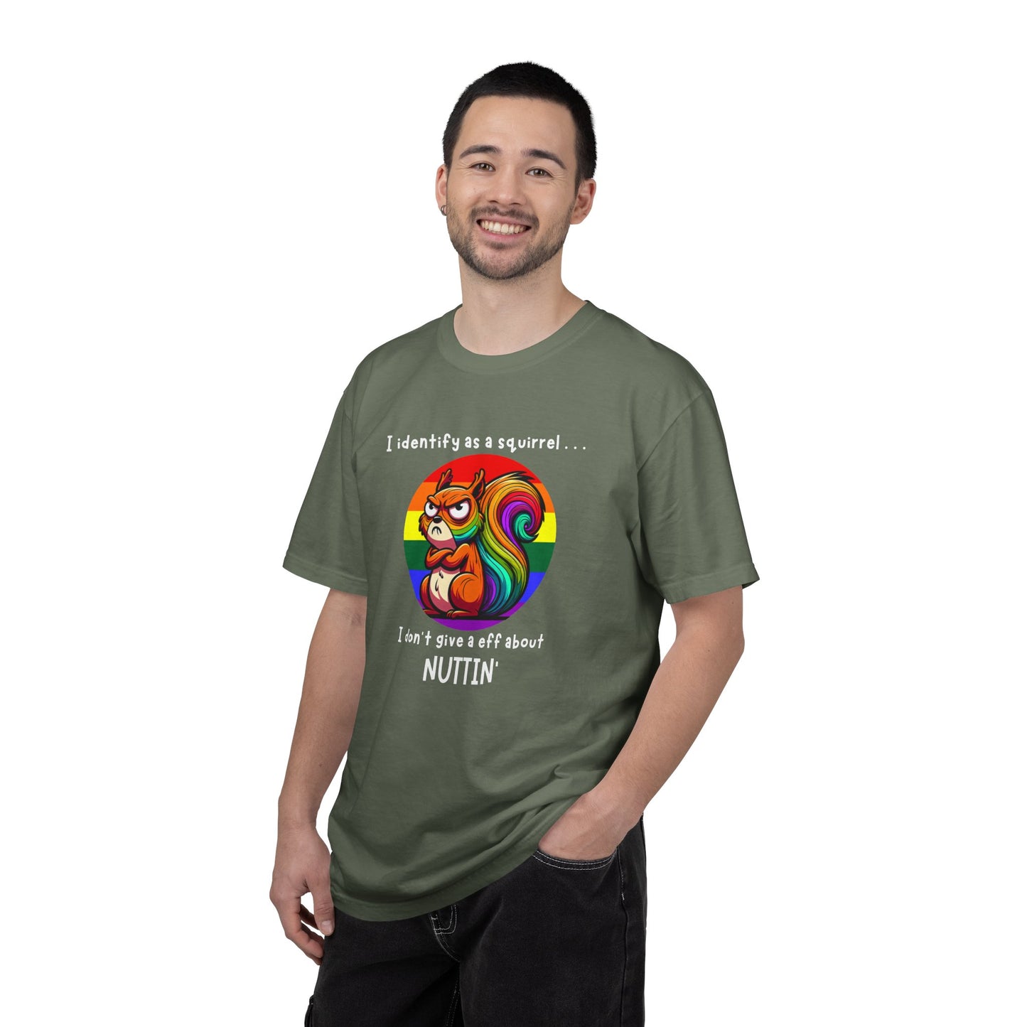 I Identify as a Squirrel - Pride T-Shirt