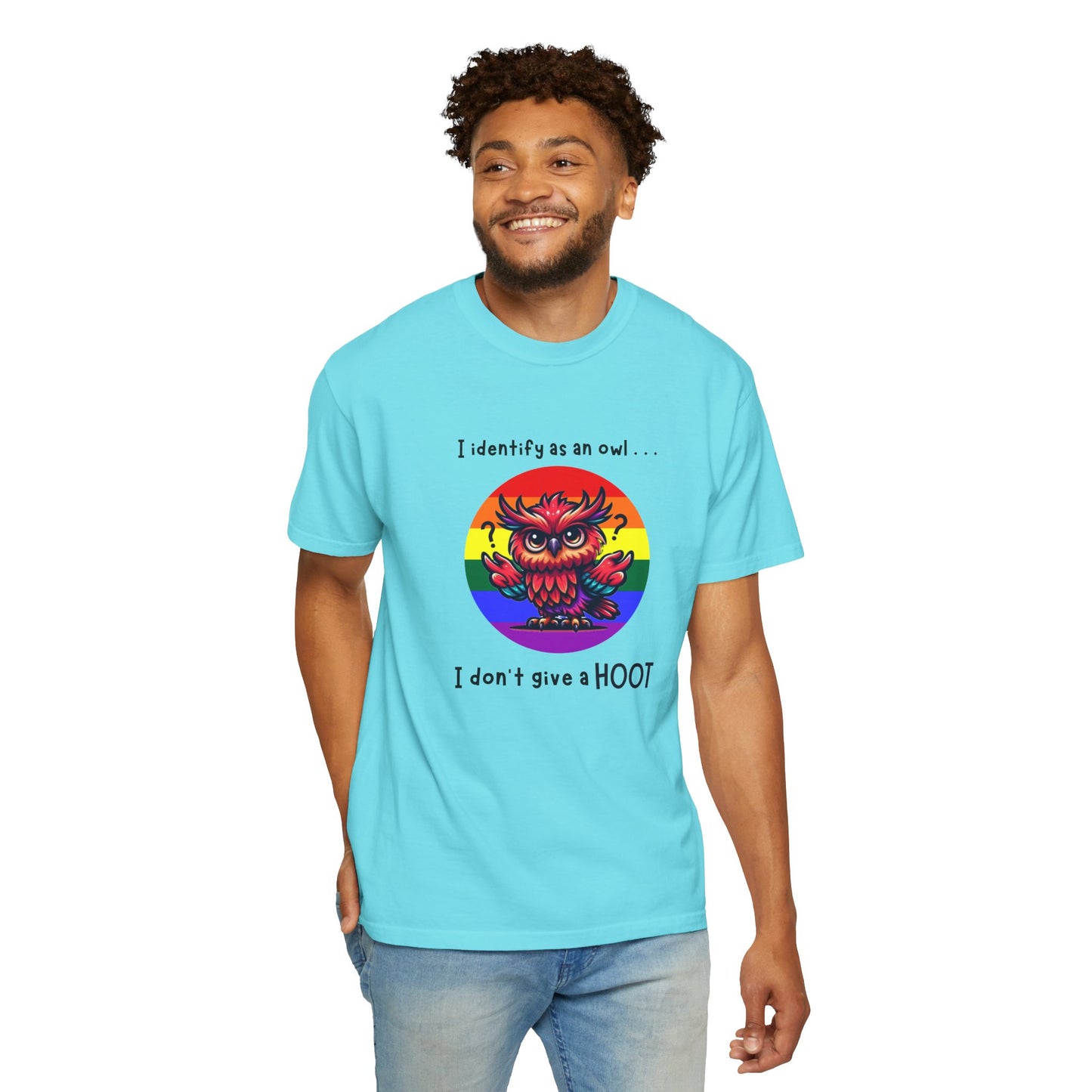 I Identify as an Owl - Pride T-Shirt