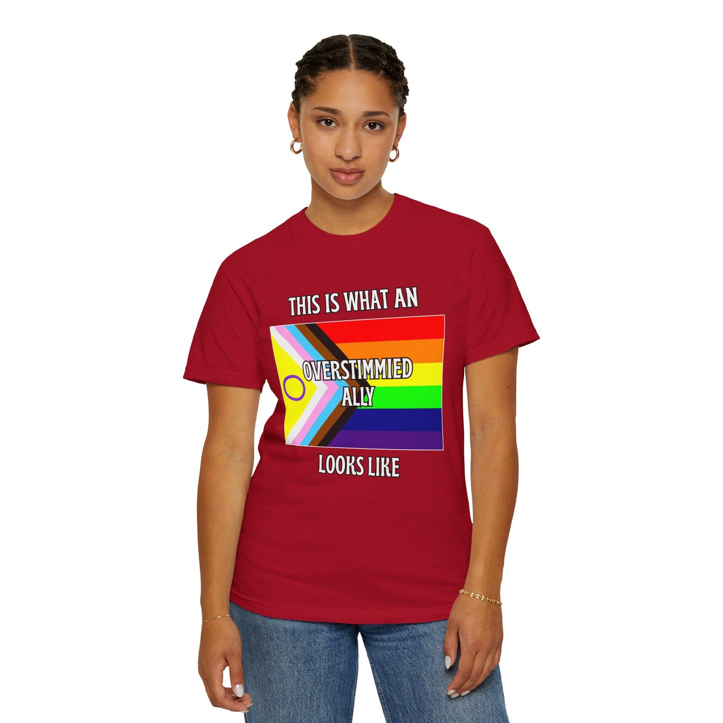 This Is What An Overstimmied Ally Looks Like T-Shirt