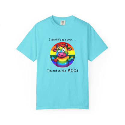 I Identify as a Cow - Pride T-Shirt
