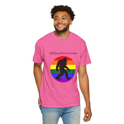 Sassquatch Crossing Pride-Themed T-Shirt