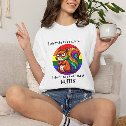I Identify as a Squirrel - Pride T-Shirt