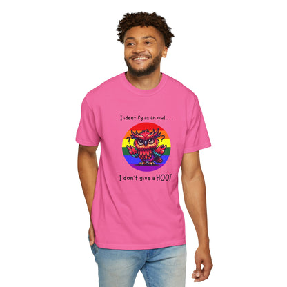 I Identify as an Owl - Pride T-Shirt