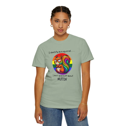 I Identify as a Squirrel - Pride T-Shirt