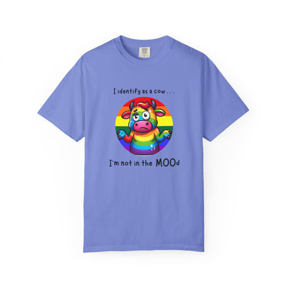 I Identify as a Cow - Pride T-Shirt