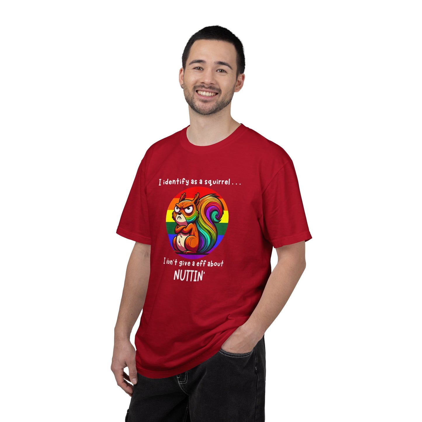 I Identify as a Squirrel - Pride T-Shirt