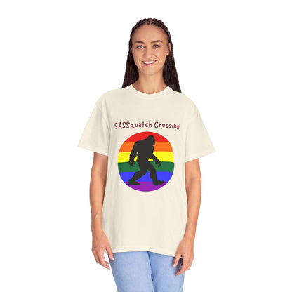 Sassquatch Crossing Pride-Themed T-Shirt