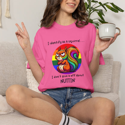 I Identify as a Squirrel - Pride T-Shirt