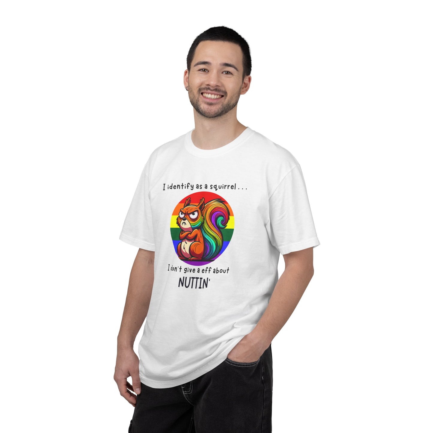I Identify as a Squirrel - Pride T-Shirt
