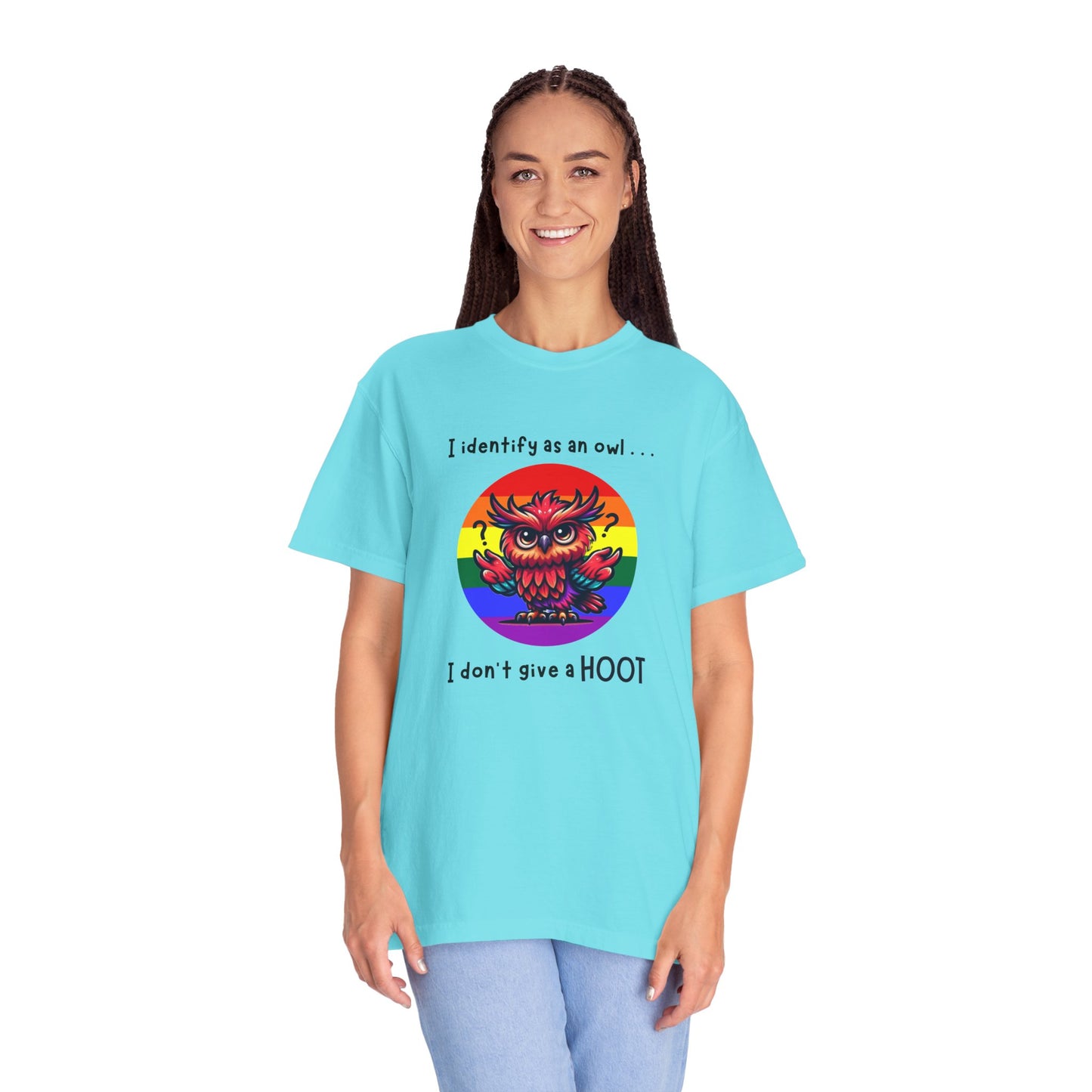 I Identify as an Owl - Pride T-Shirt