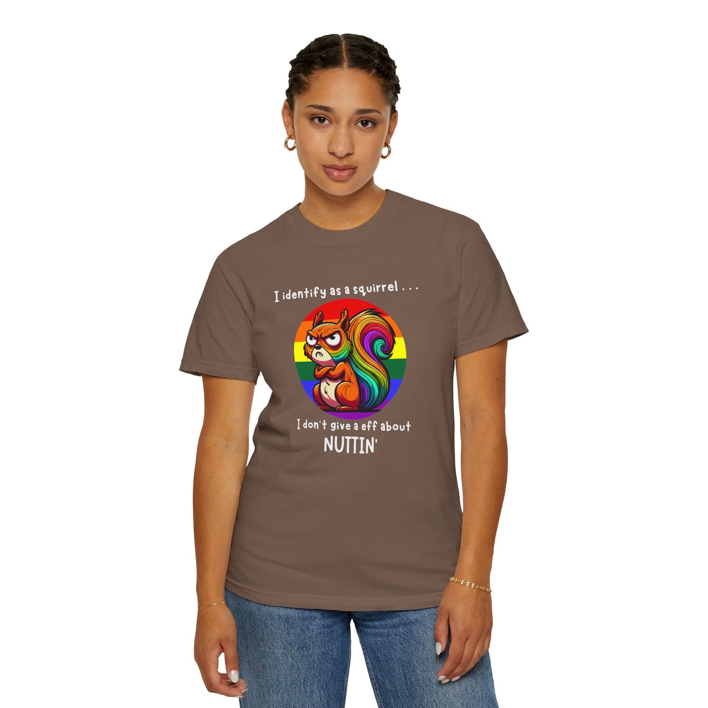 I Identify as a Squirrel - Pride T-Shirt