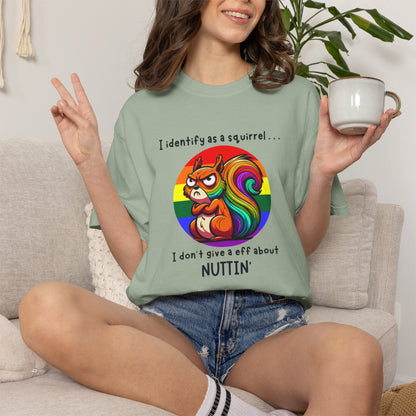 I Identify as a Squirrel - Pride T-Shirt