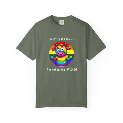 I Identify as a Cow - Pride T-Shirt