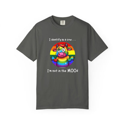 I Identify as a Cow - Pride T-Shirt