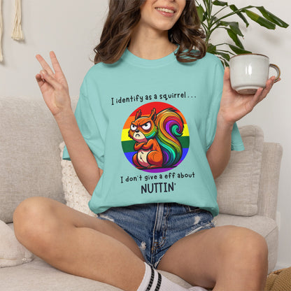 I Identify as a Squirrel - Pride T-Shirt