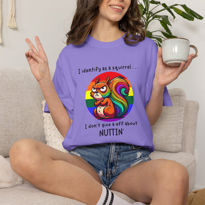 I Identify as a Squirrel - Pride T-Shirt