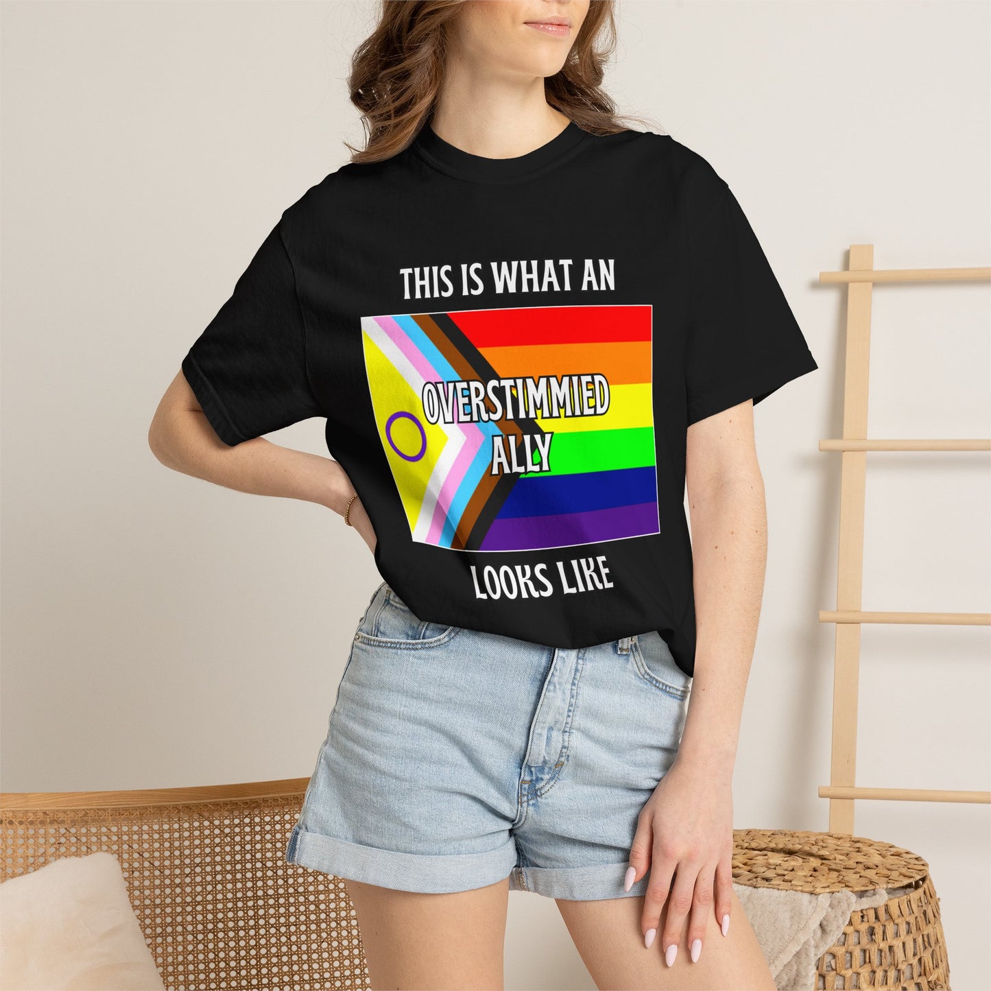 This Is What An Overstimmied Ally Looks Like T-Shirt