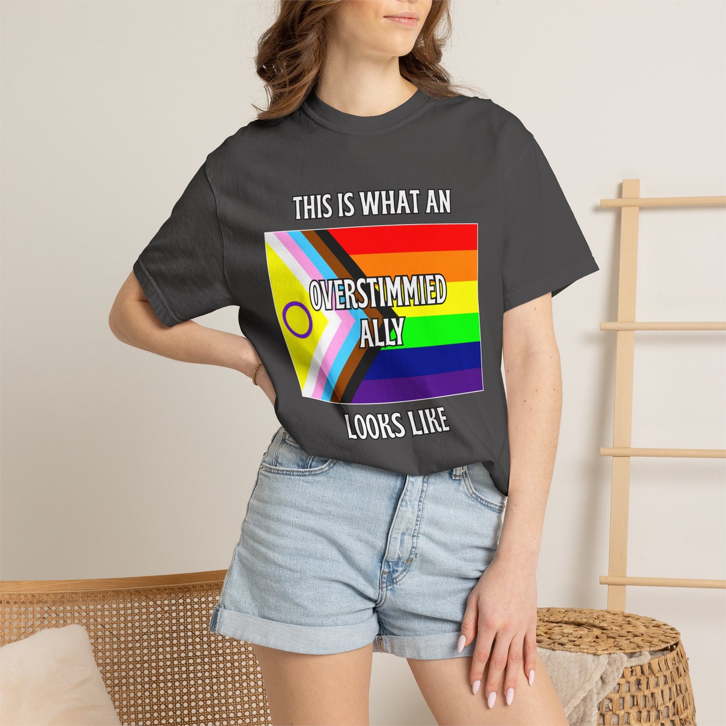 This Is What An Overstimmied Ally Looks Like T-Shirt