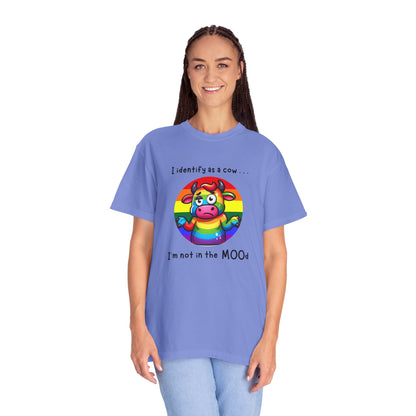 I Identify as a Cow - Pride T-Shirt