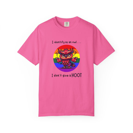 I Identify as an Owl - Pride T-Shirt