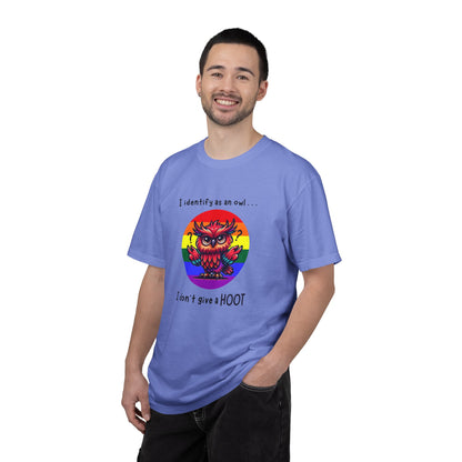 I Identify as an Owl - Pride T-Shirt