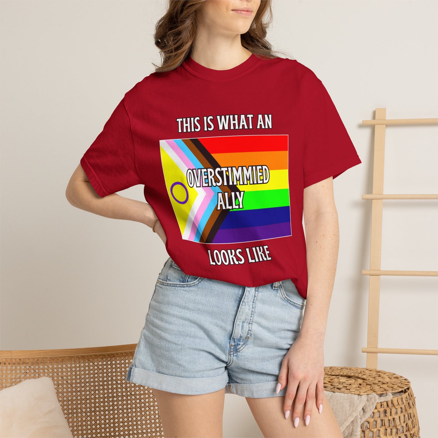 This Is What An Overstimmied Ally Looks Like T-Shirt