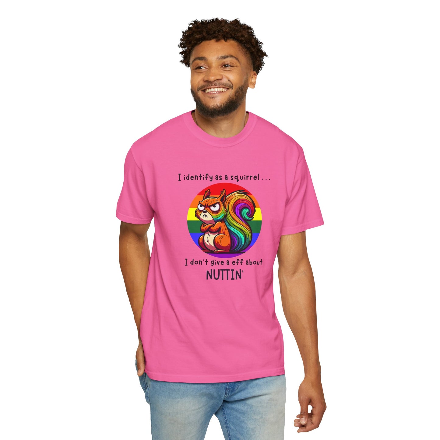 I Identify as a Squirrel - Pride T-Shirt