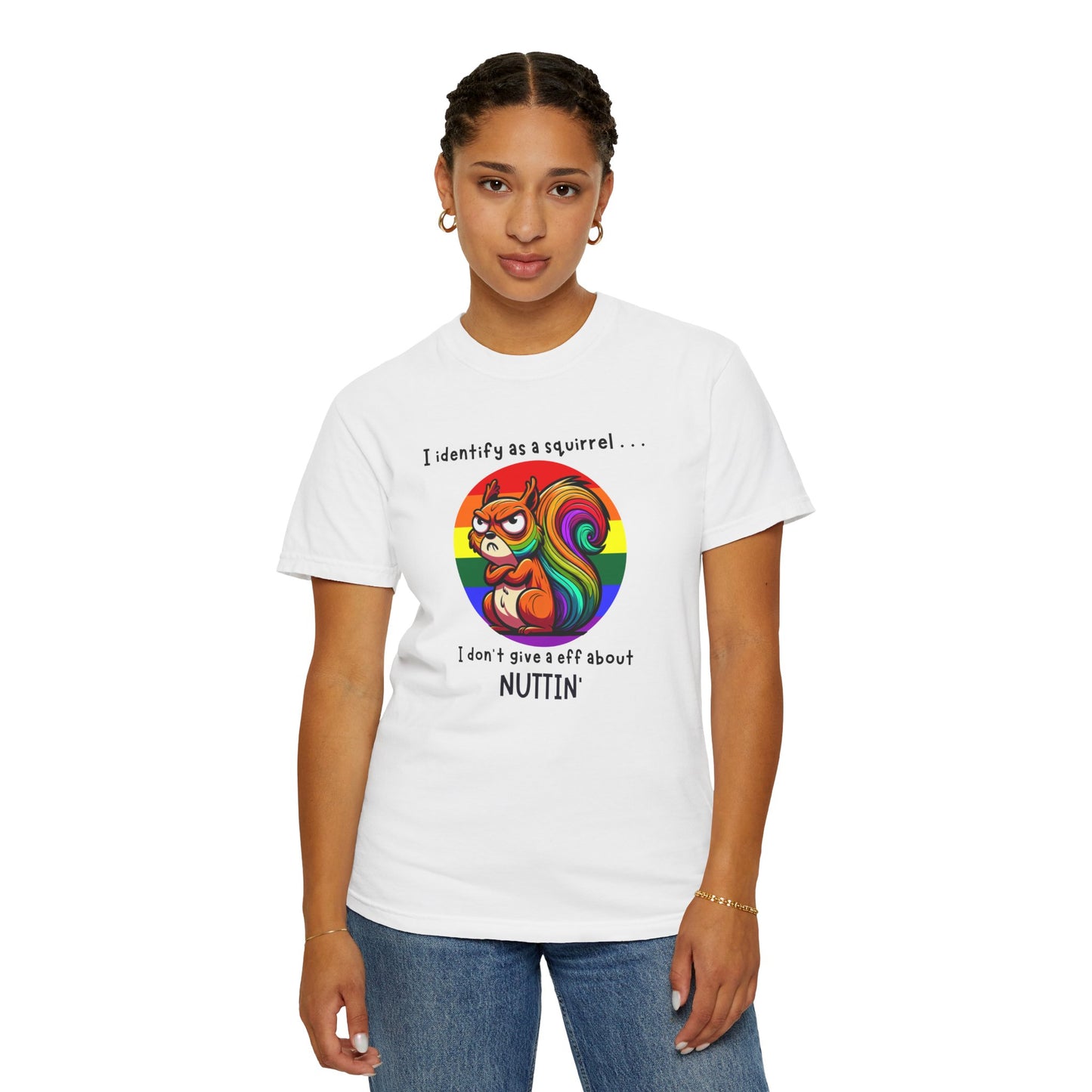 I Identify as a Squirrel - Pride T-Shirt