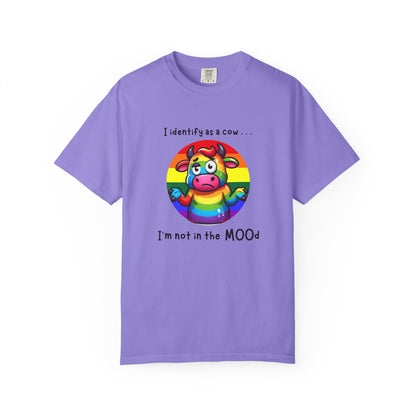 I Identify as a Cow - Pride T-Shirt