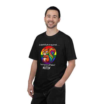 I Identify as a Squirrel - Pride T-Shirt