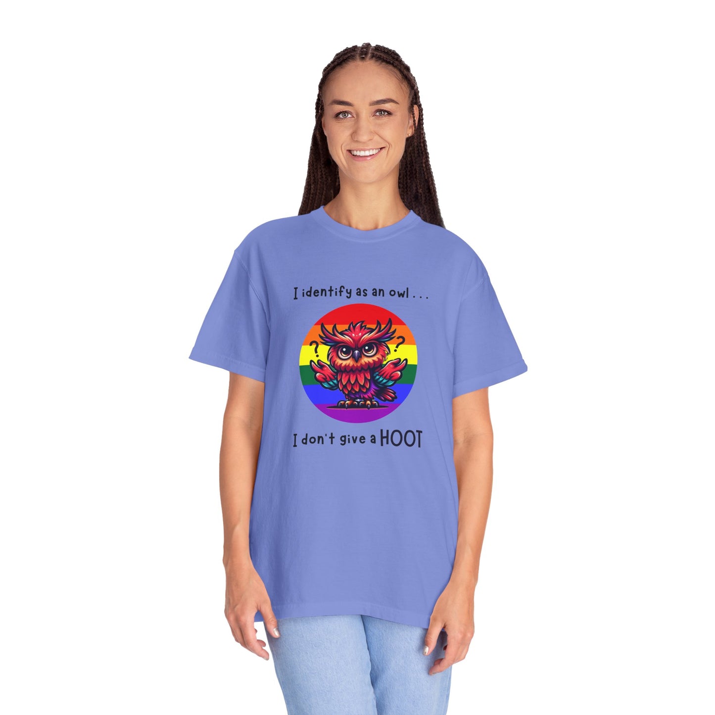 I Identify as an Owl - Pride T-Shirt