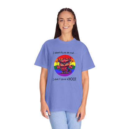 I Identify as an Owl - Pride T-Shirt