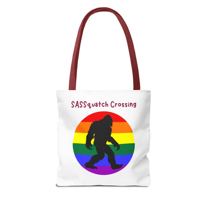 SASSquatch Crossing Tote Bag