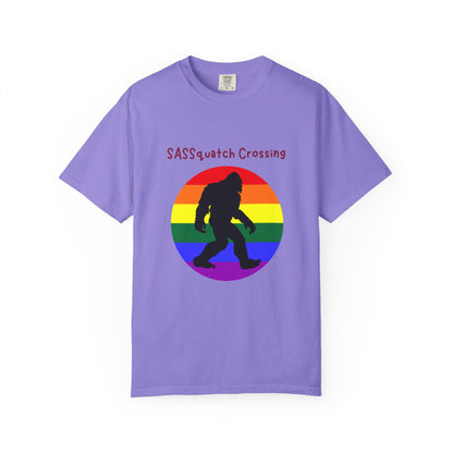 Sassquatch Crossing Pride-Themed T-Shirt
