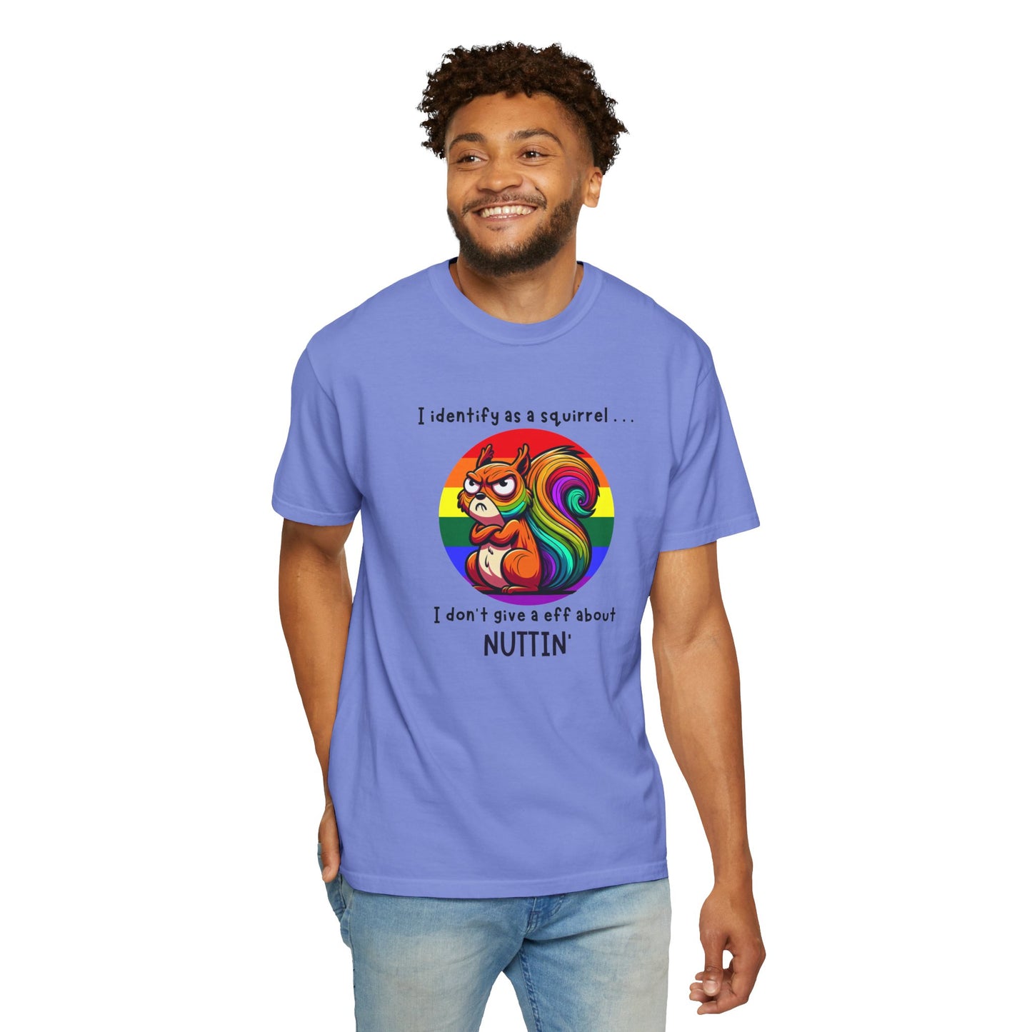 I Identify as a Squirrel - Pride T-Shirt
