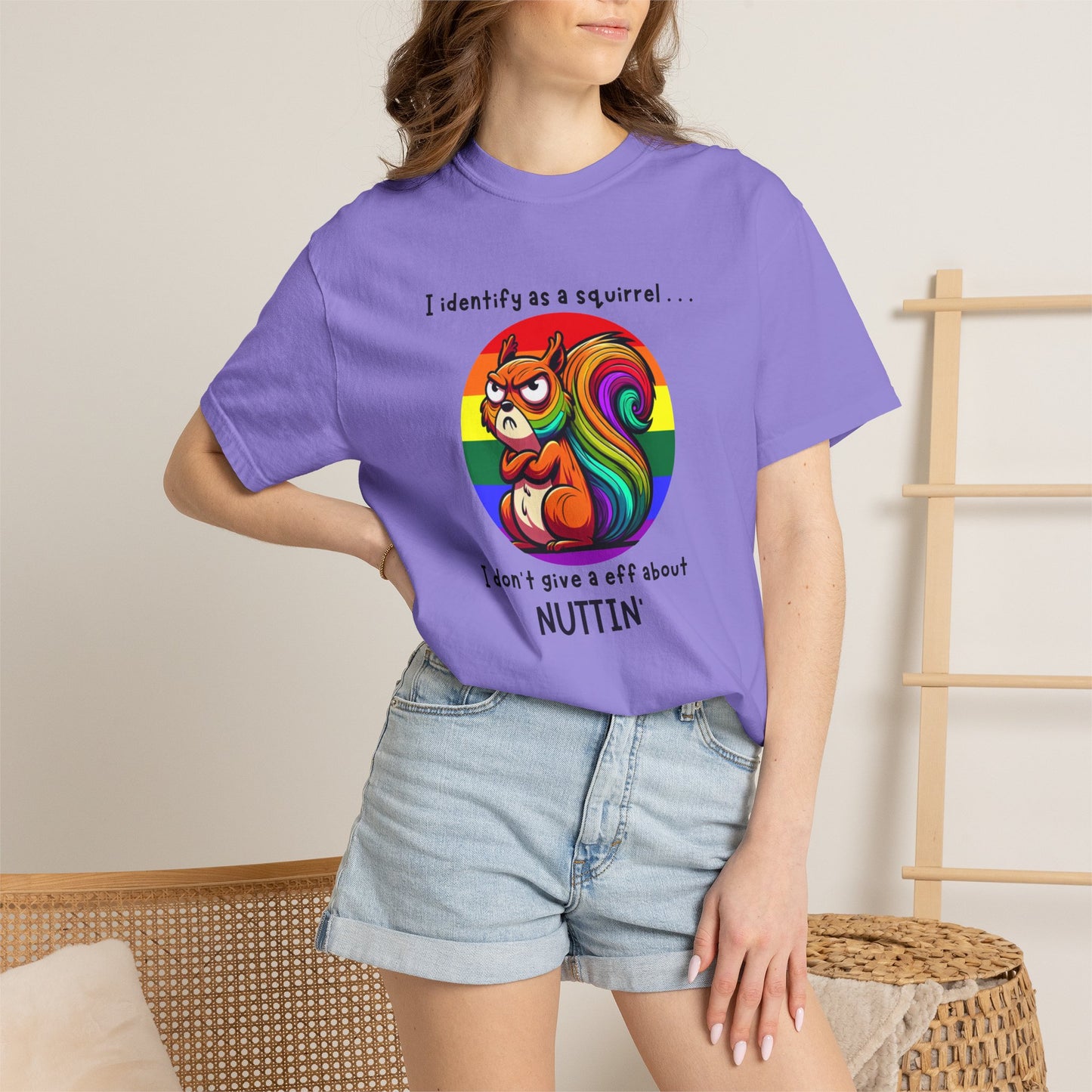 I Identify as a Squirrel - Pride T-Shirt