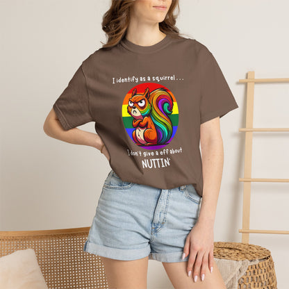 I Identify as a Squirrel - Pride T-Shirt