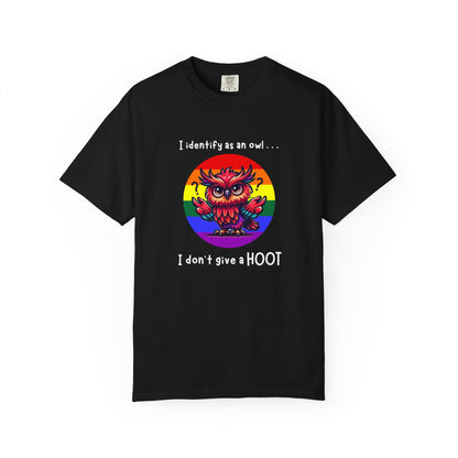 I Identify as an Owl - Pride T-Shirt