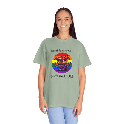 I Identify as an Owl - Pride T-Shirt