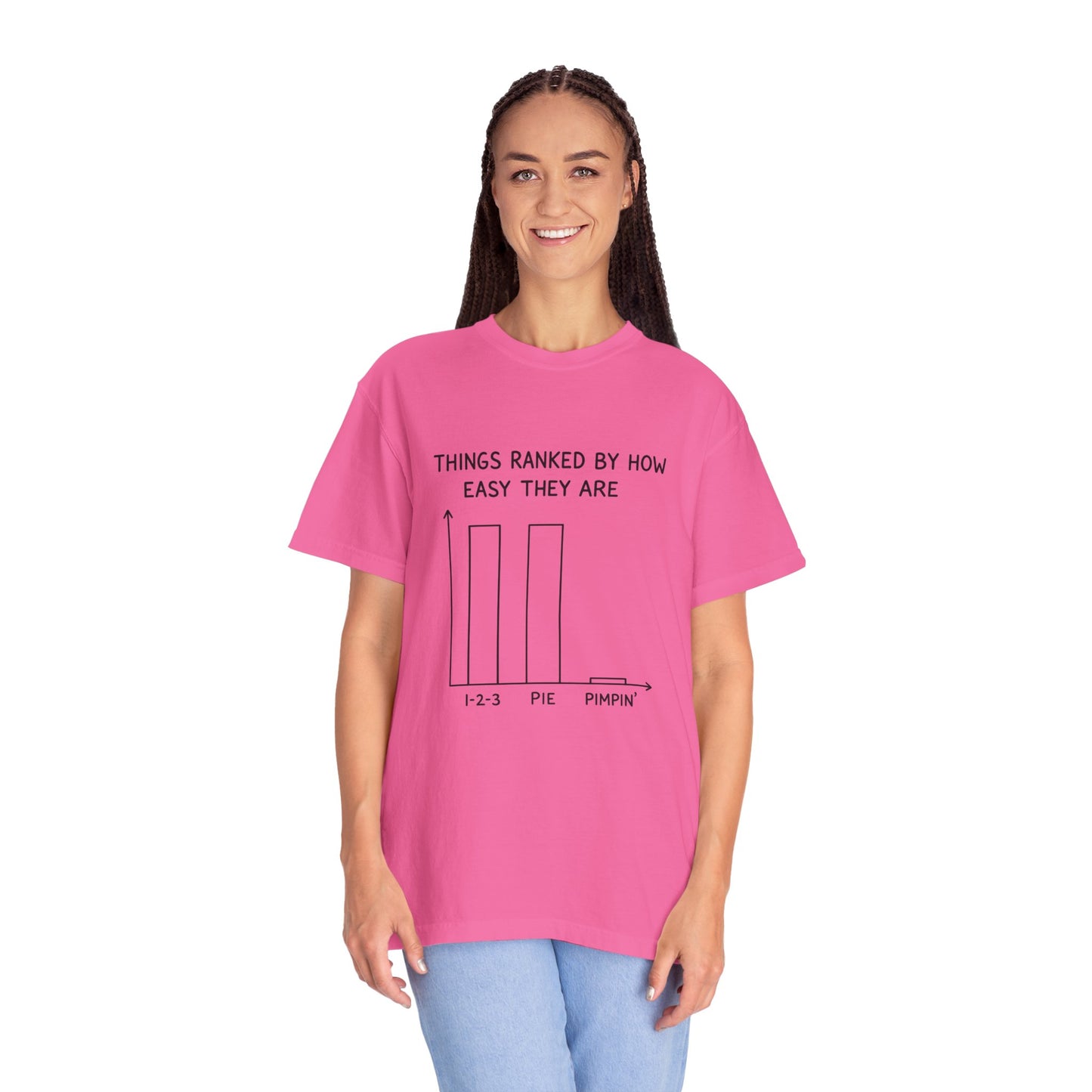 Things Ranked By How Easy They Are T-Shirt