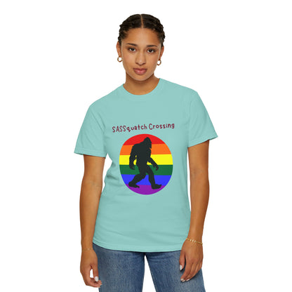 Sassquatch Crossing Pride-Themed T-Shirt