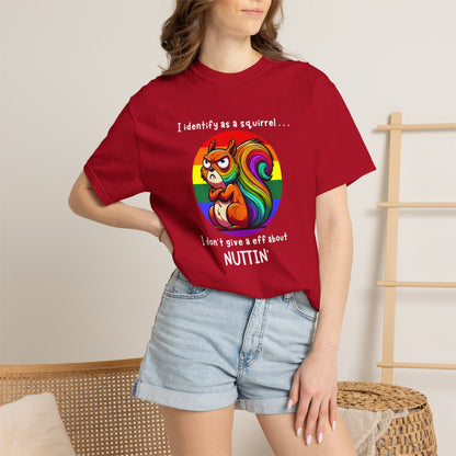 I Identify as a Squirrel - Pride T-Shirt