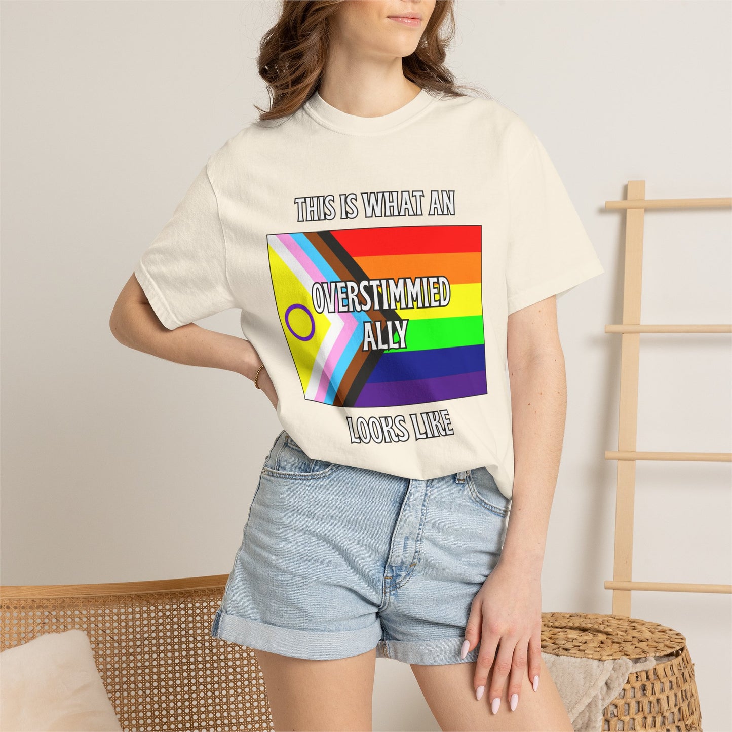 This Is What An Overstimmied Ally Looks Like T-Shirt