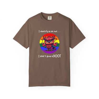 I Identify as an Owl - Pride T-Shirt