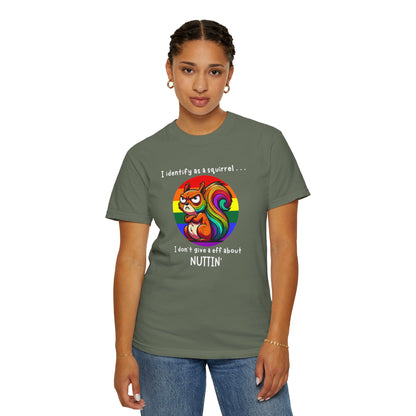 I Identify as a Squirrel - Pride T-Shirt