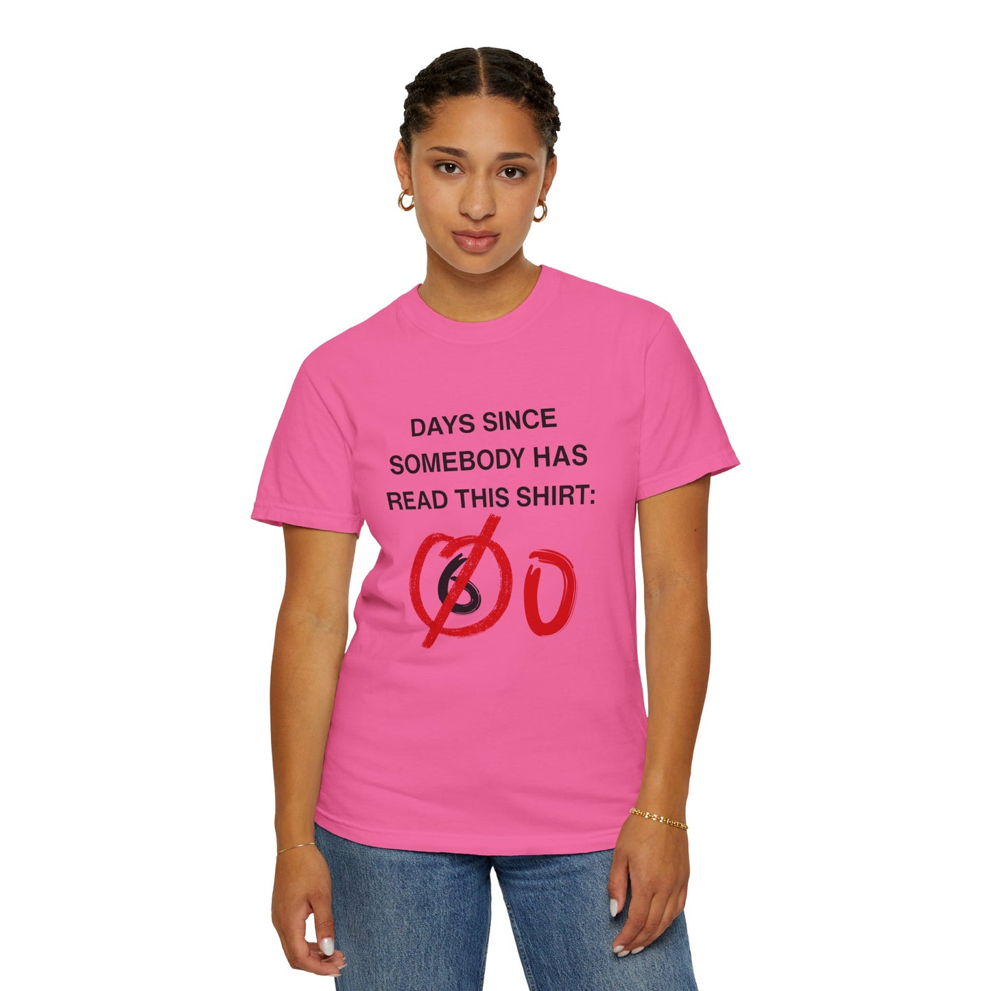 Days Since Somebody Has Read This T-Shirt