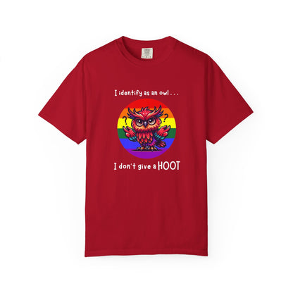I Identify as an Owl - Pride T-Shirt