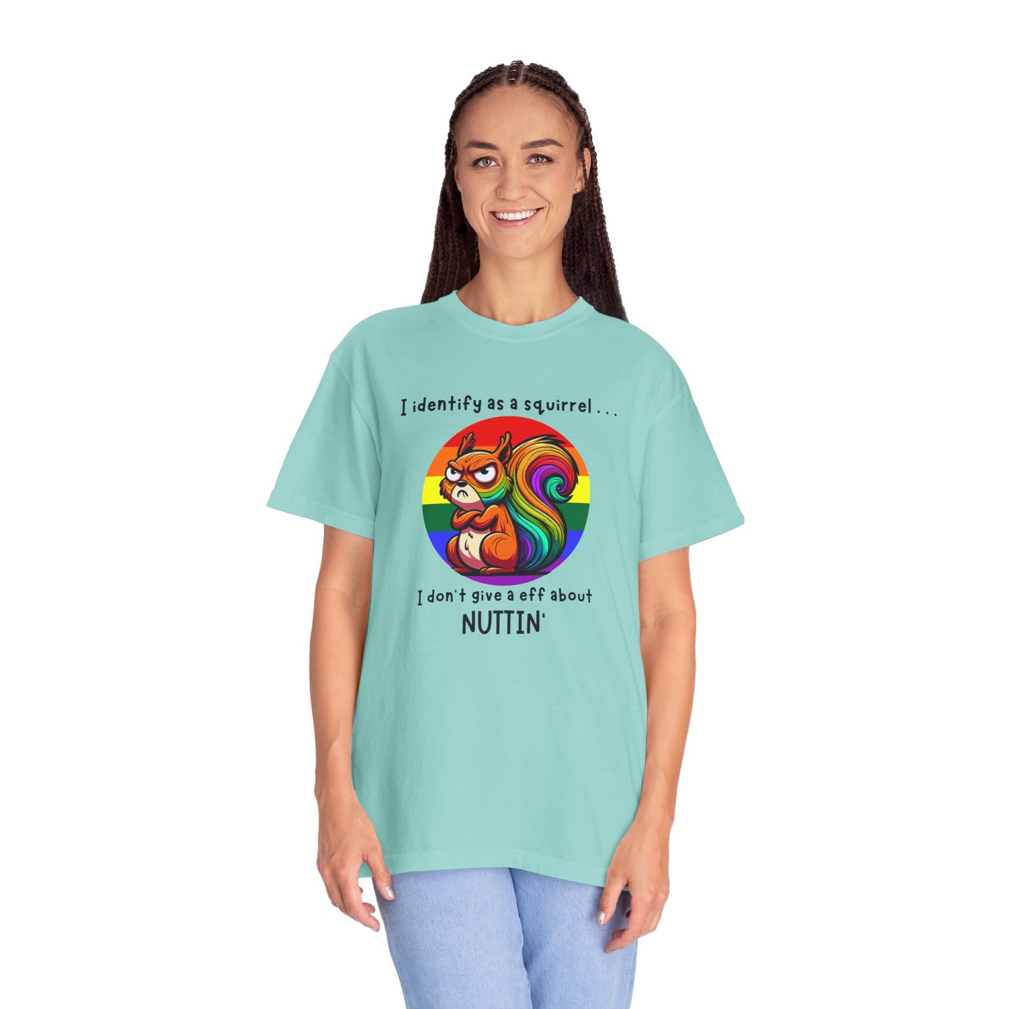 I Identify as a Squirrel - Pride T-Shirt