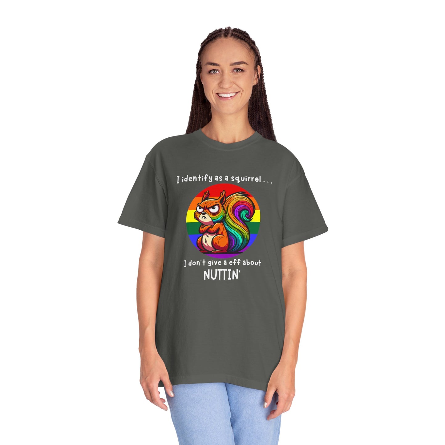 I Identify as a Squirrel - Pride T-Shirt