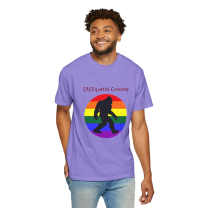 Sassquatch Crossing Pride-Themed T-Shirt